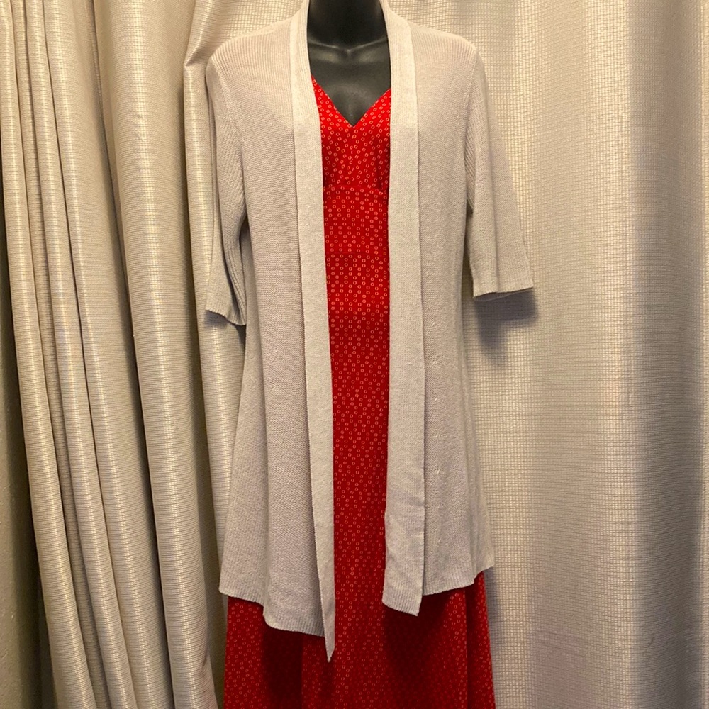 🎊HP🎊 Eileen Fisher open cardigan with stitching detail